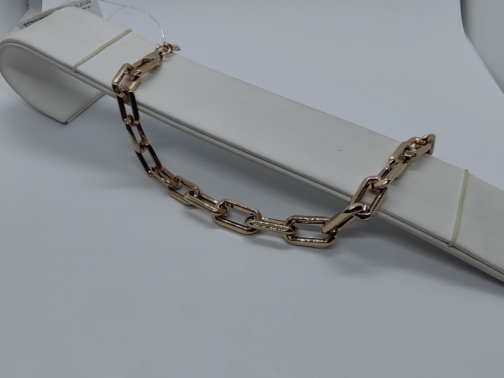 БРАСЛЕТ ПУСТОТЕЛЫЙ Якорное (Au 585)