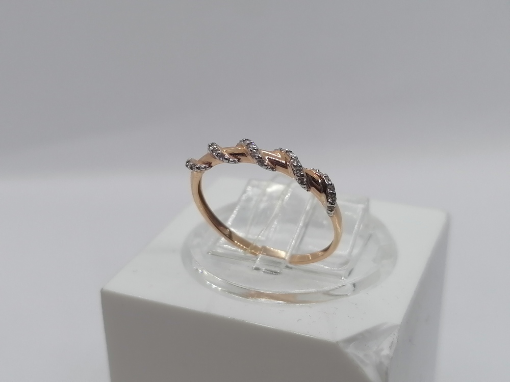 04-51-0876-00 КОЛЬЦО С КАМНЯМИ (Au 585)