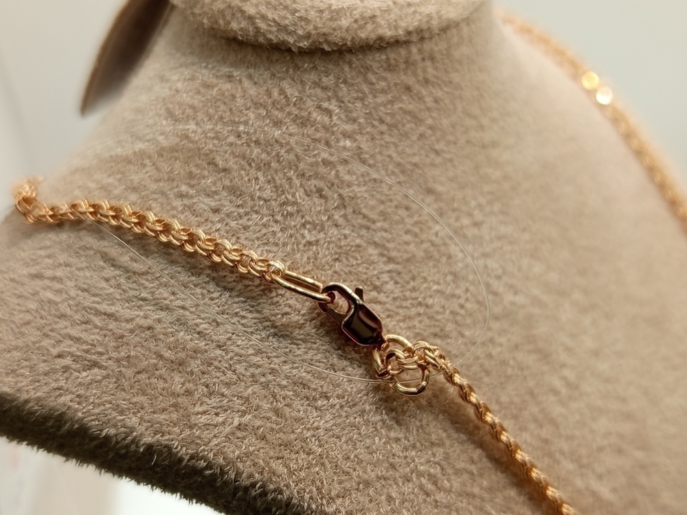 ЦЕПЬ ПУСТОТЕЛАЯ Бисмарк (Au 585)