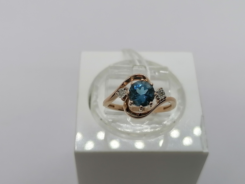 КОЛЬЦО БРИЛЛИАНТ Au 585