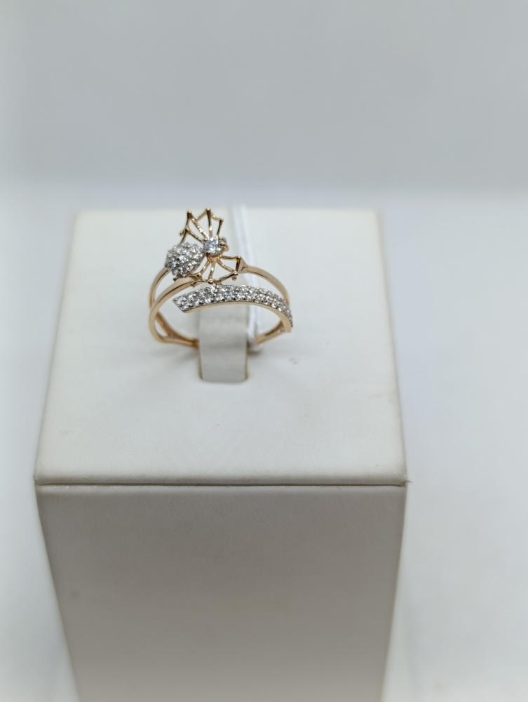 КОЛКМИ585 КОЛЬЦО С КАМНЯМИ (Au 585)