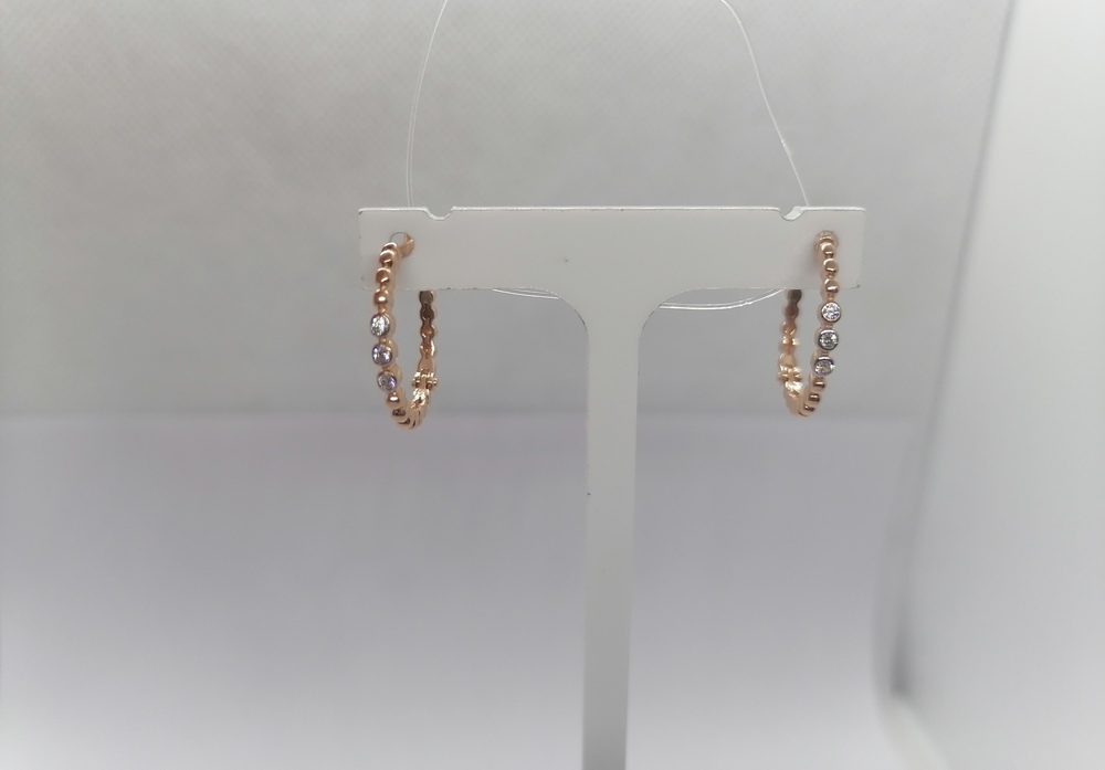 СЕРЬГИ С КАМНЯМИ (Au 585)