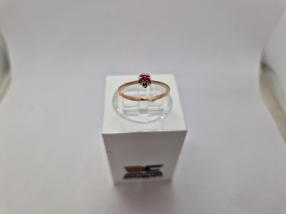 КОЛЬЦО С КАМНЕМ (Au 585)