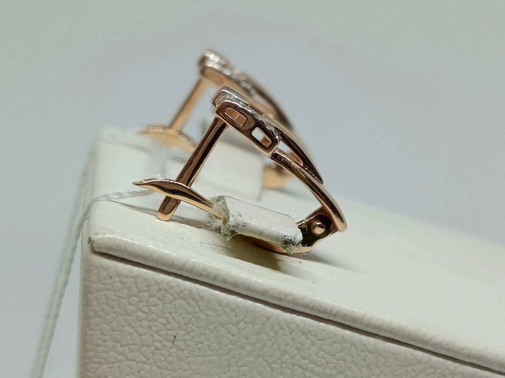 СЕРЬГИ С КАМНЯМИ (Au 585)