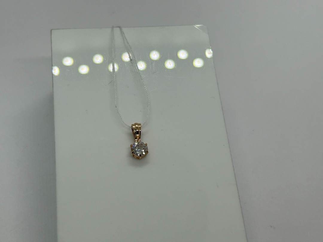 ПОДКМ585 ПОДВЕСКА С КАМНЕМ (Au 585)