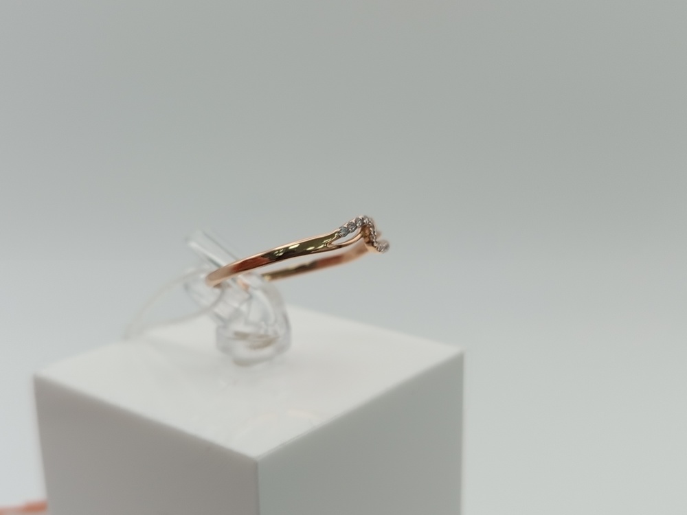 КОЛКМИ585 КОЛЬЦО С КАМНЯМИ (Au 585)