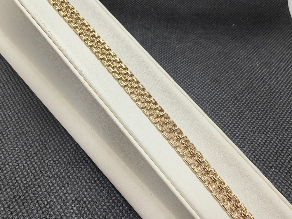 ЦЕПЬ ПОЛНОВЕСНАЯ Бисмарк (Au 585)