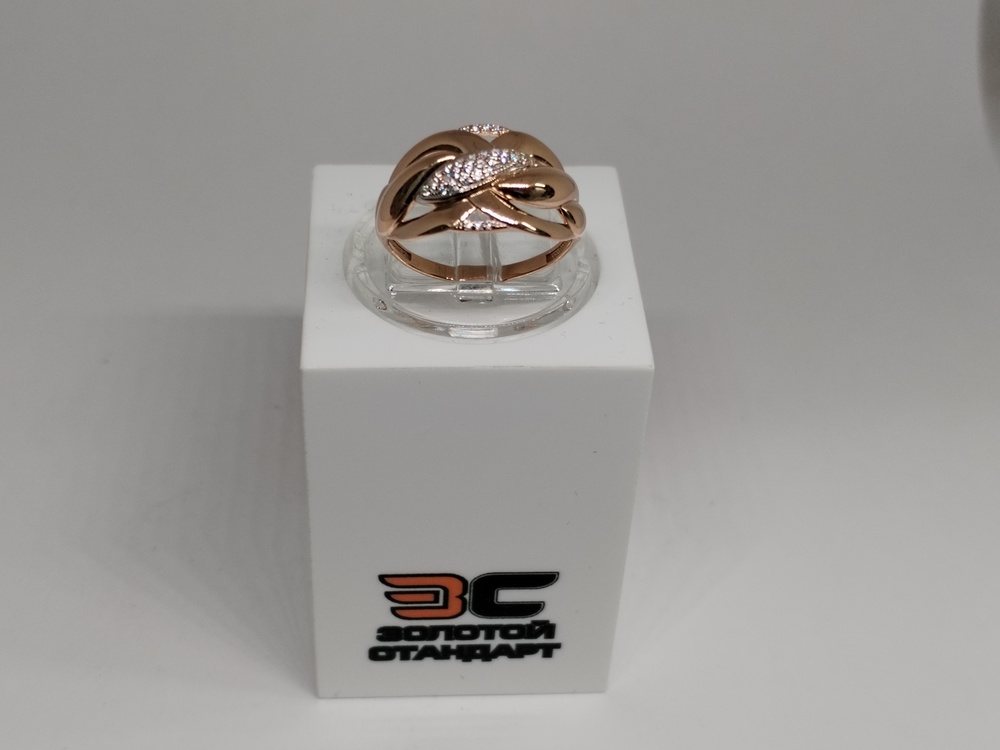 КОЛКМИ585 КОЛЬЦО С КАМНЯМИ (Au 585)