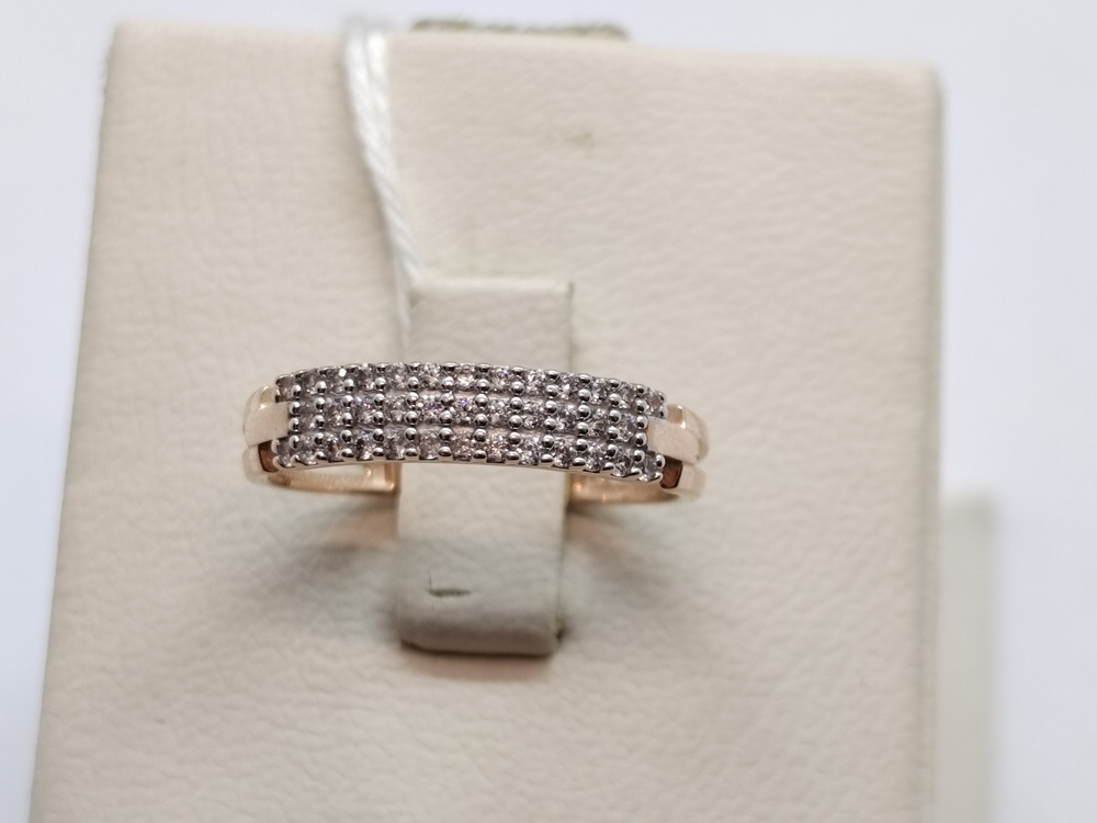 КОЛКМИ585 КОЛЬЦО С КАМНЯМИ (Au 585)