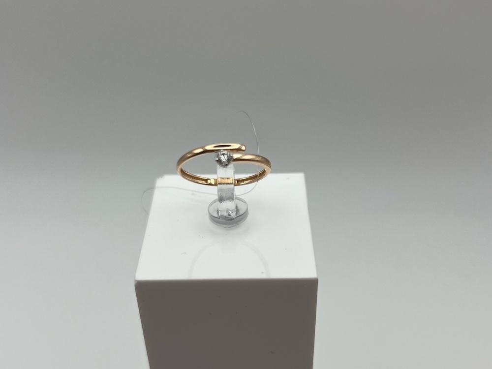 КОЛЬЦО С КАМНЕМ (Au 585)