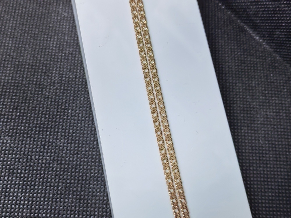 ЦЛР3585 ЦЕПЬ ПОЛНОВЕСНАЯ Ромб тройной (Au 585)