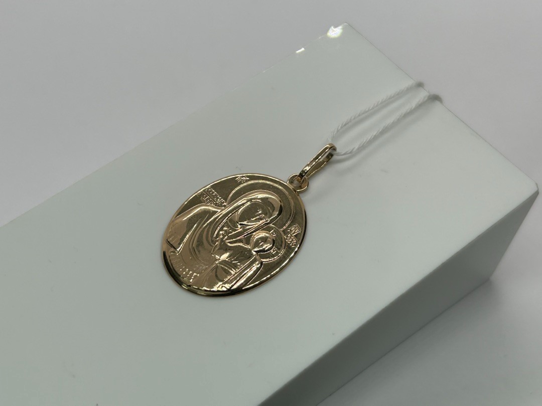 ПОДИБК585 ПОДВЕСКА ИКОНА БЕЗ КАМНЯ (Au 585)