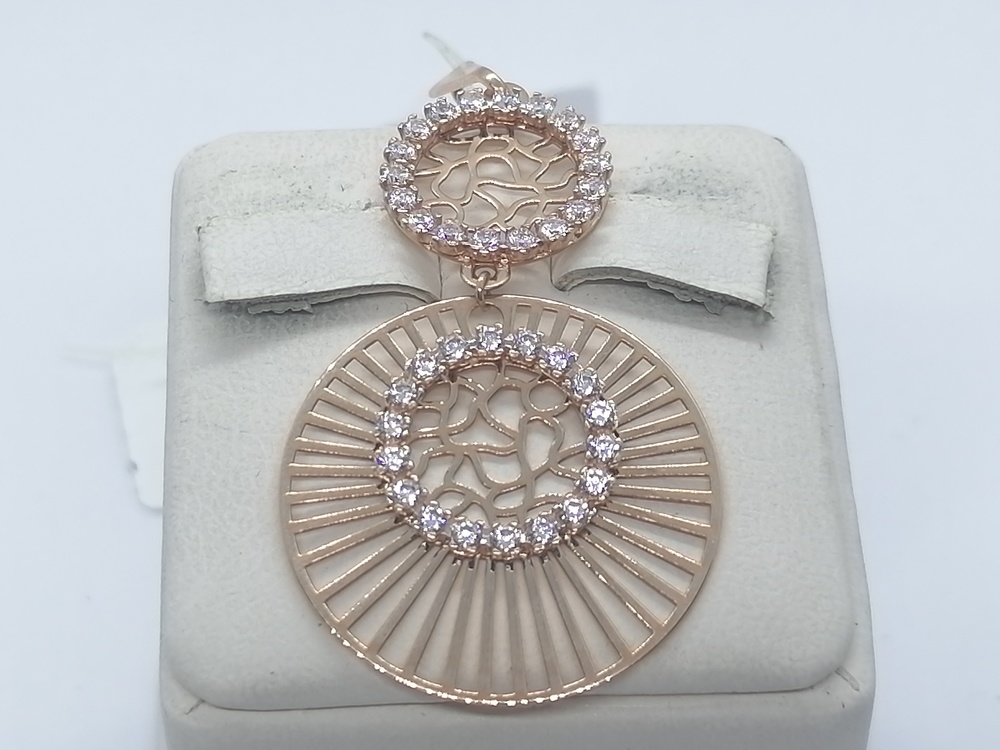 ПОДВЕСКА С КАМНЯМИ (Au 585)