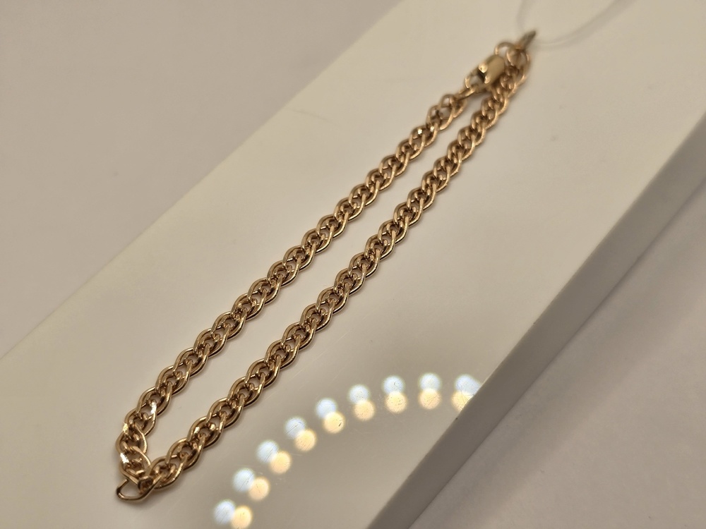 БРАСЛЕТ ПУСТОТЕЛЫЙ Нона (Au 585)