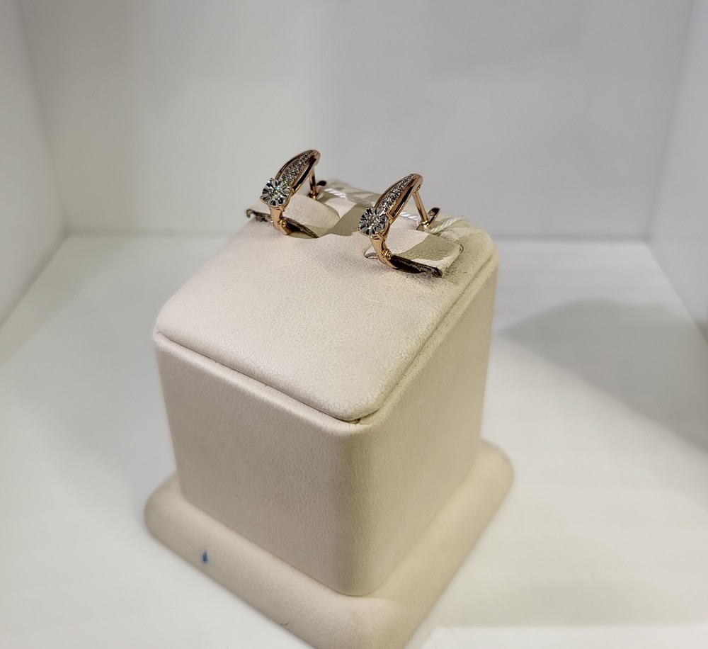 СЕРЬГИ БРИЛЛИАНТ (Au 585)