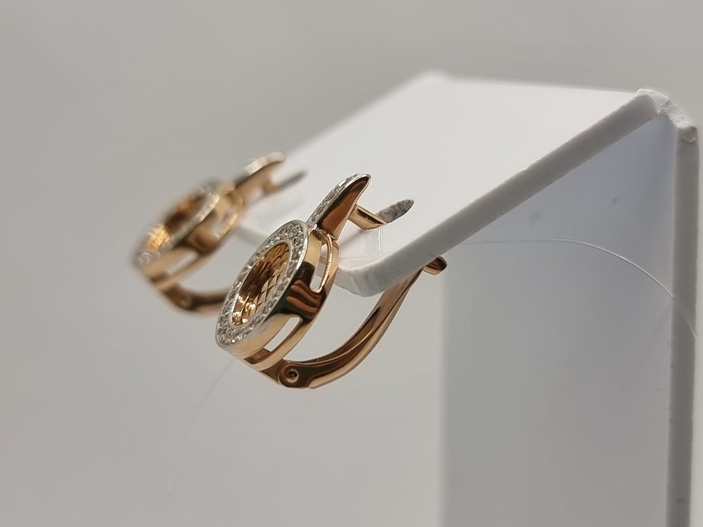 СЕРЬГИ С КАМНЯМИ (Au 585)