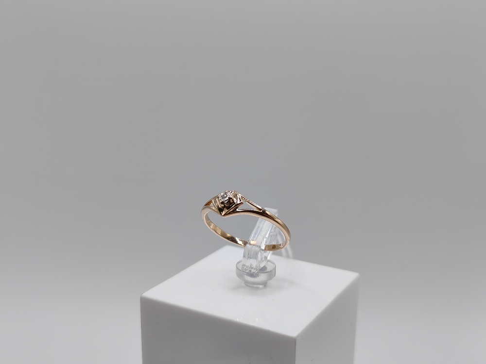 КОЛЬЦО БРИЛЛИАНТ Au 585