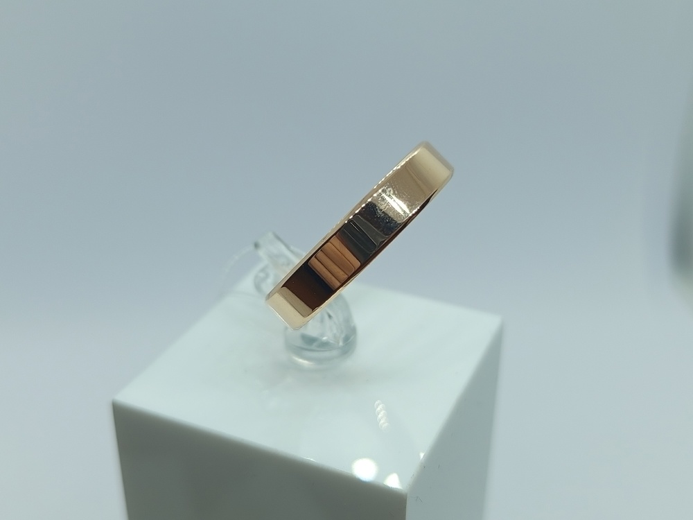 КОЛЬЦО ОБРУЧАЛЬНОЕ без камня (Au 585)