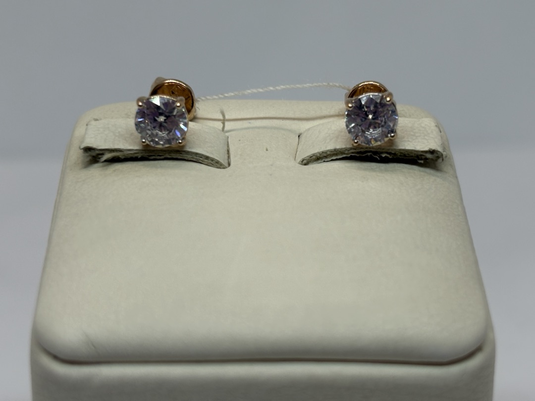 СЕРЬГИ ПУСЕТЫ (Au 585)