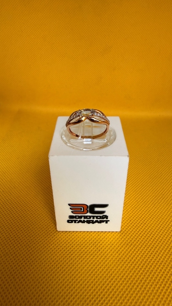 КОЛКМИ585 КОЛЬЦО С КАМНЯМИ (Au 585)