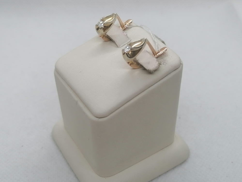 СЕРЬГИ БРИЛЛИАНТ (Au 585)