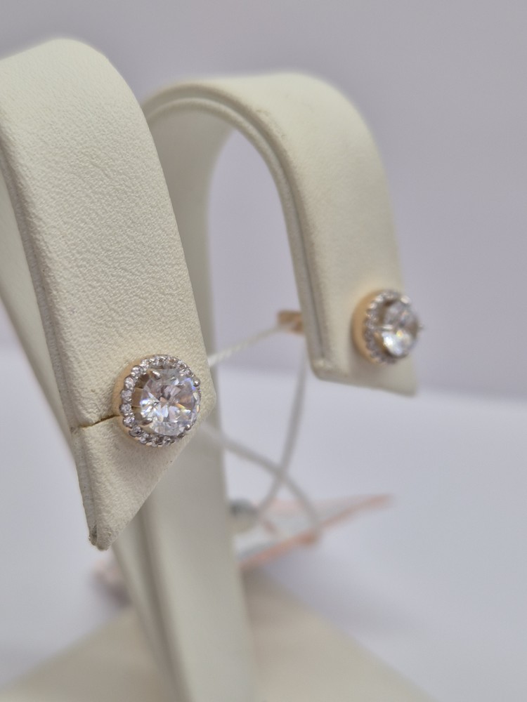 СПУС585 СЕРЬГИ ПУСЕТЫ (Au 585)