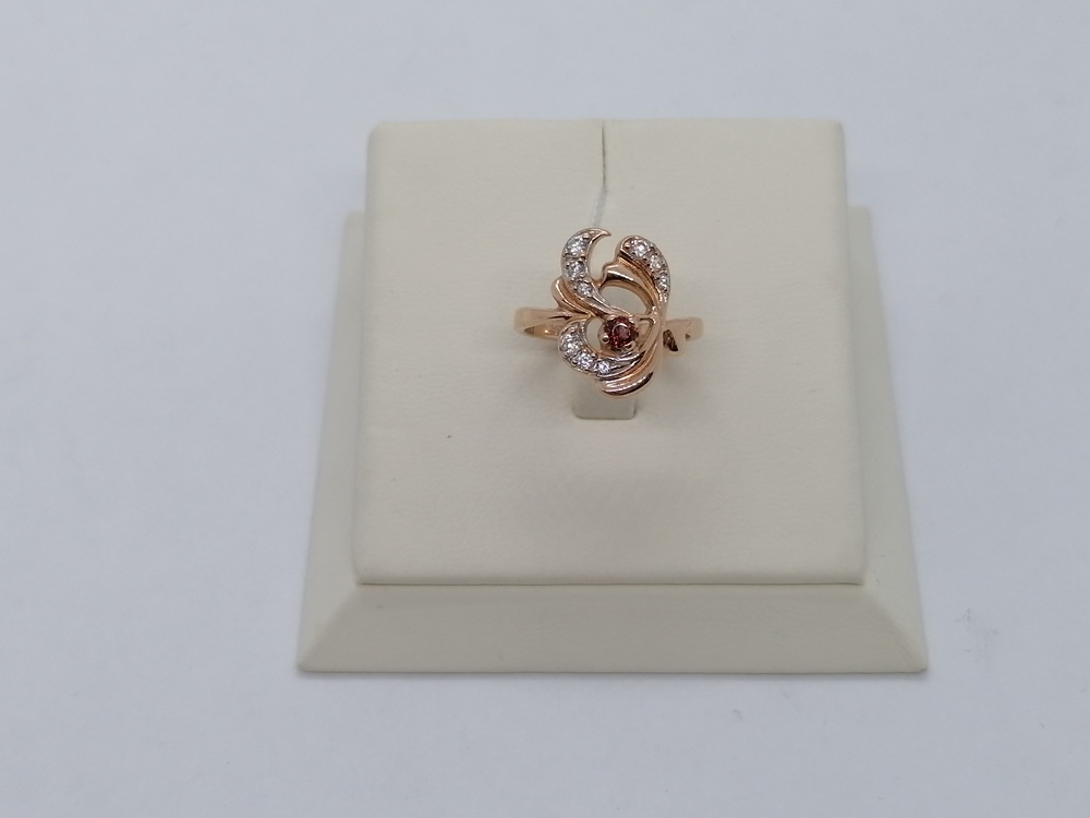 КОЛКМИ585 КОЛЬЦО С КАМНЯМИ (Au 585)