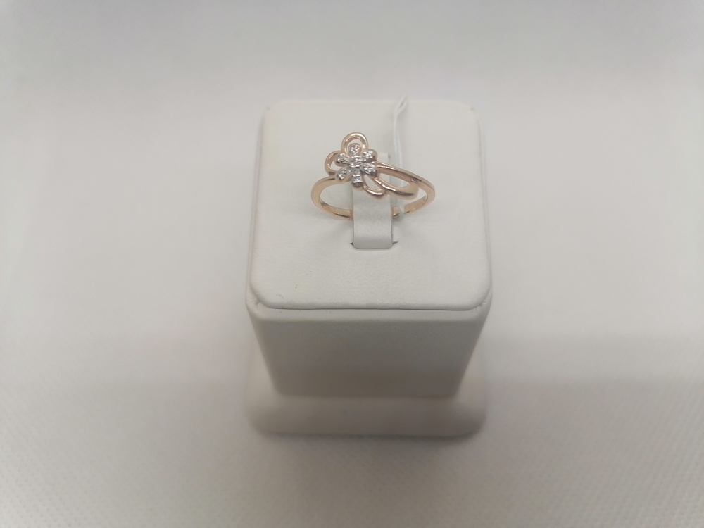 КОЛКМИ585 КОЛЬЦО С КАМНЯМИ (Au 585)