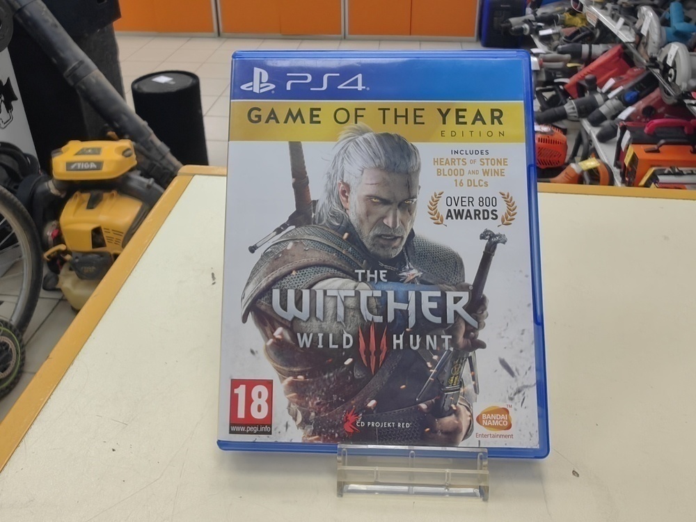 Игра Playstation 4 Ведьмак 3 дикая охота