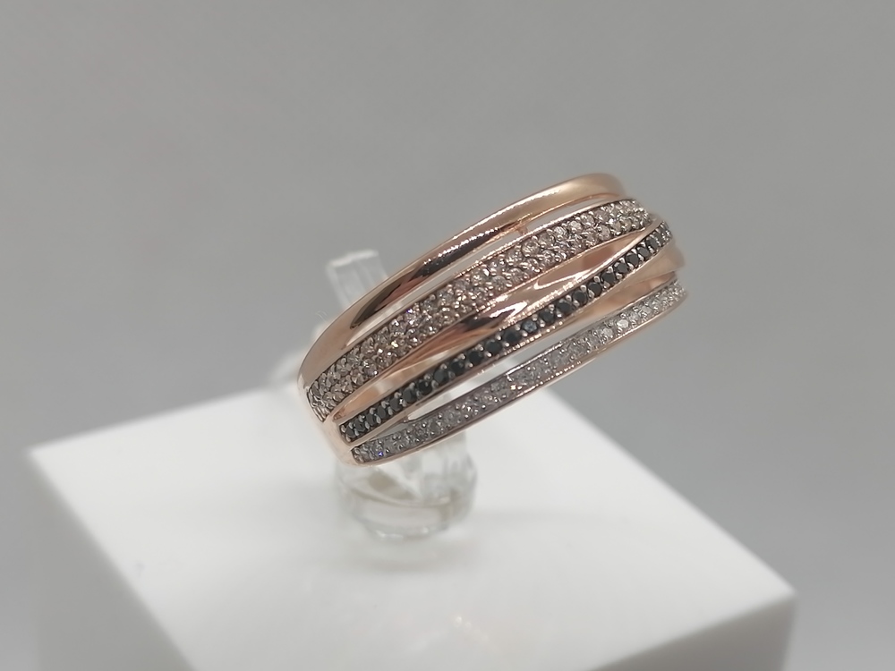 КОЛКМИ585 КОЛЬЦО С КАМНЯМИ (Au 585)