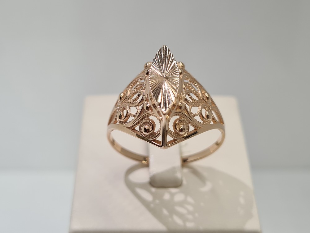 4041а КОЛЬЦО БЕЗ КАМНЯ (Au 585)