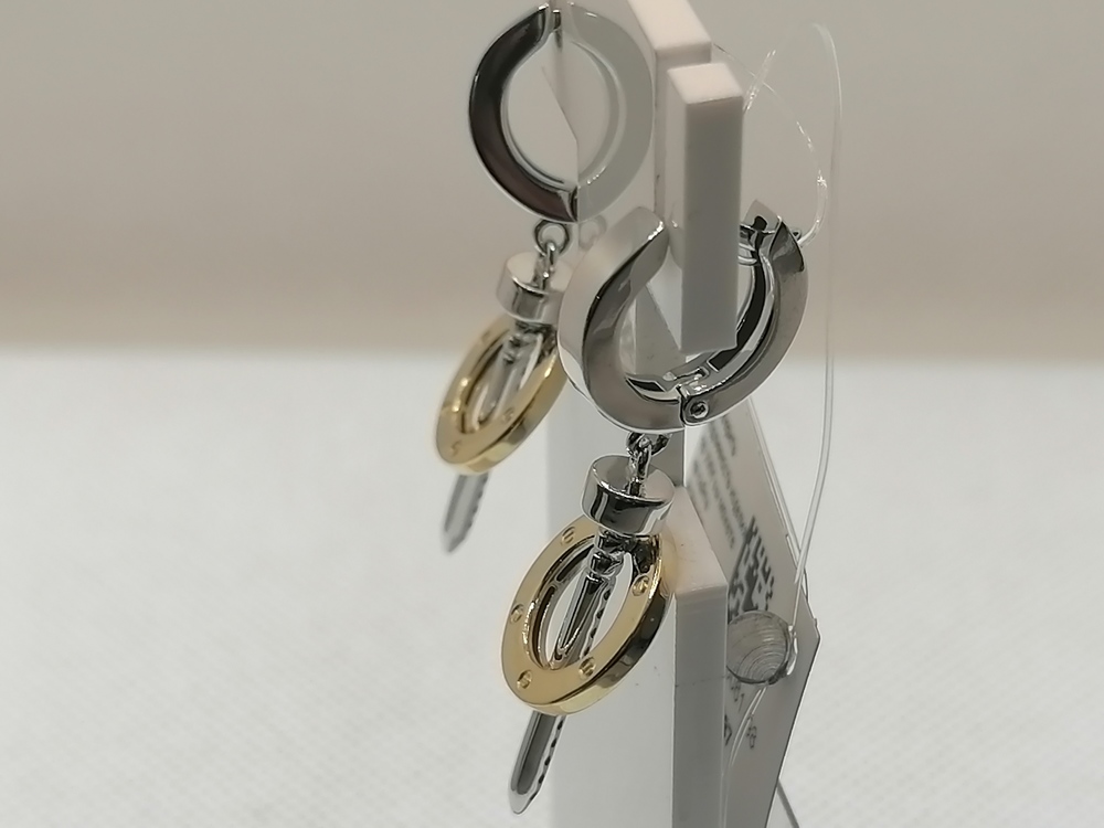 СЕРЬГИ БЕЗ КАМНЯ (Au 585)