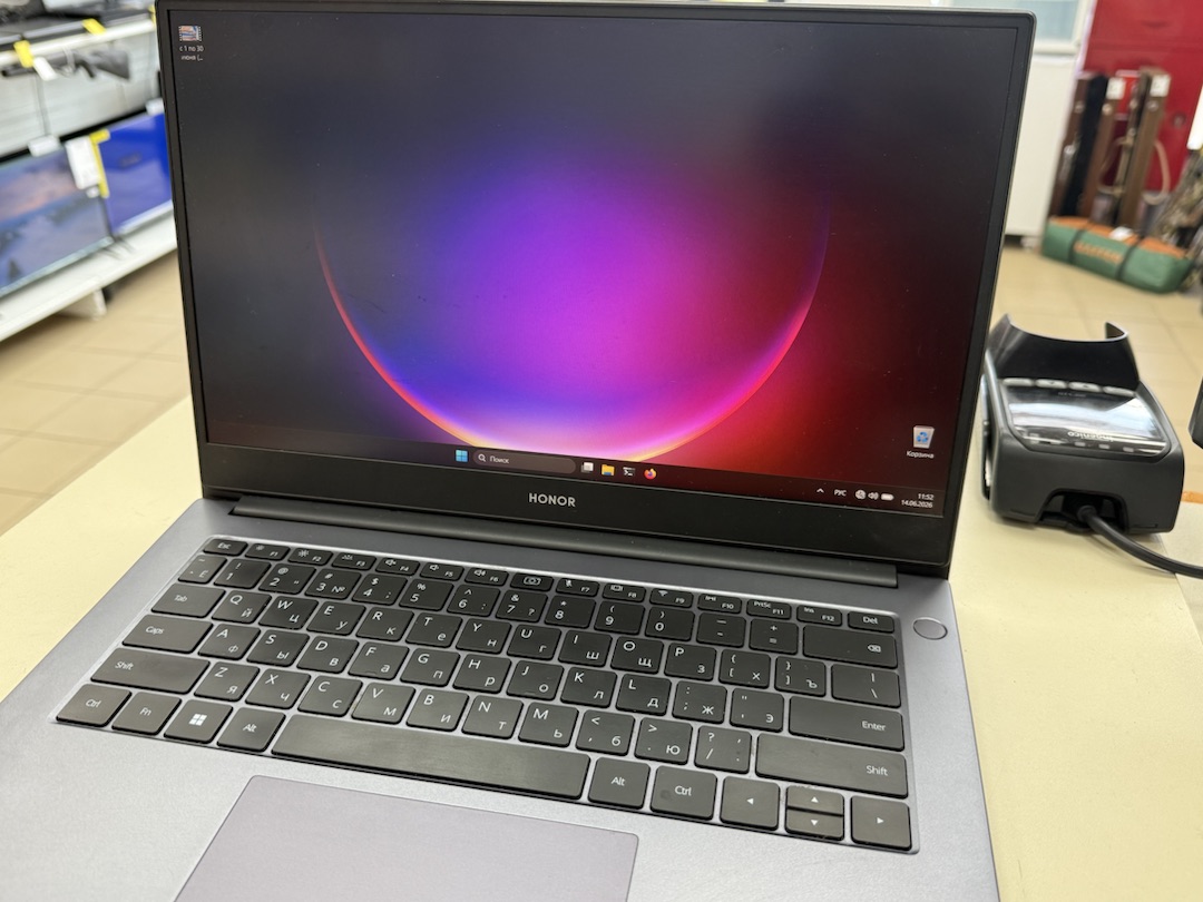 Ноутбук Honor NMH-WDQ9CH; Ryzen 5-5500U, AMD Radeon (TM) Graphics, 8 Гб, 512 GB, Нет