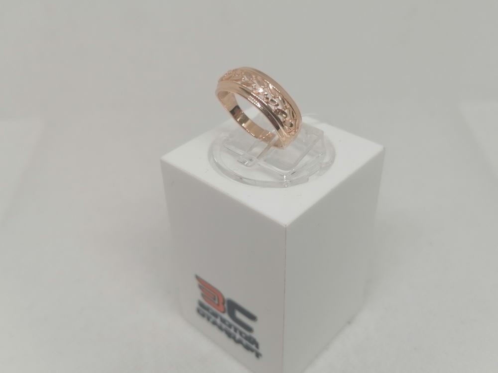 КОЛЬЦО БЕЗ КАМНЯ (Au 585)