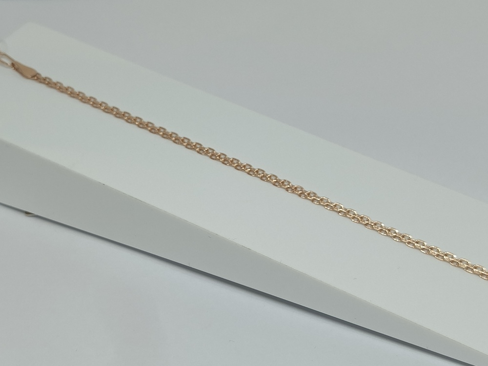 630505021 БРАСЛЕТ ПУСТОТЕЛЫЙ Бисмарк машинный (Au 585)