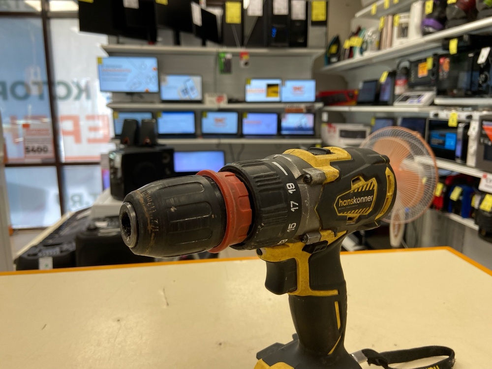 Шуруповерт HansKonner HCD1865BLC