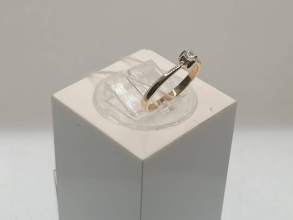 КОЛЬЦО БРИЛЛИАНТ Au 585