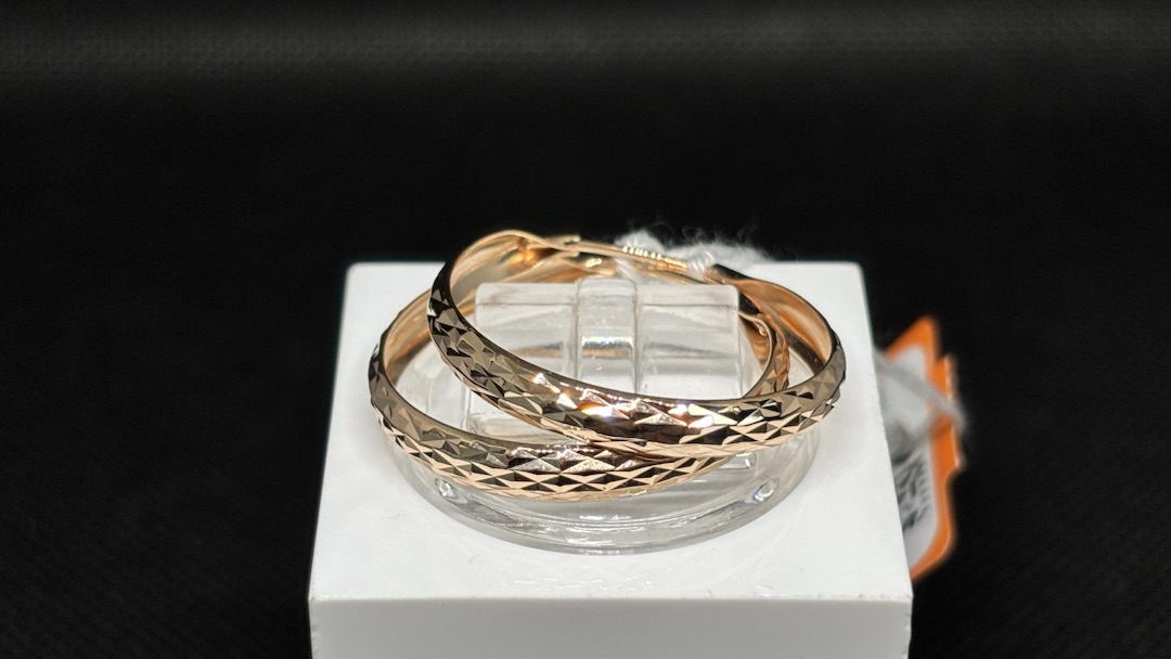 СЕРЬГИ КОНГО (Au 585)