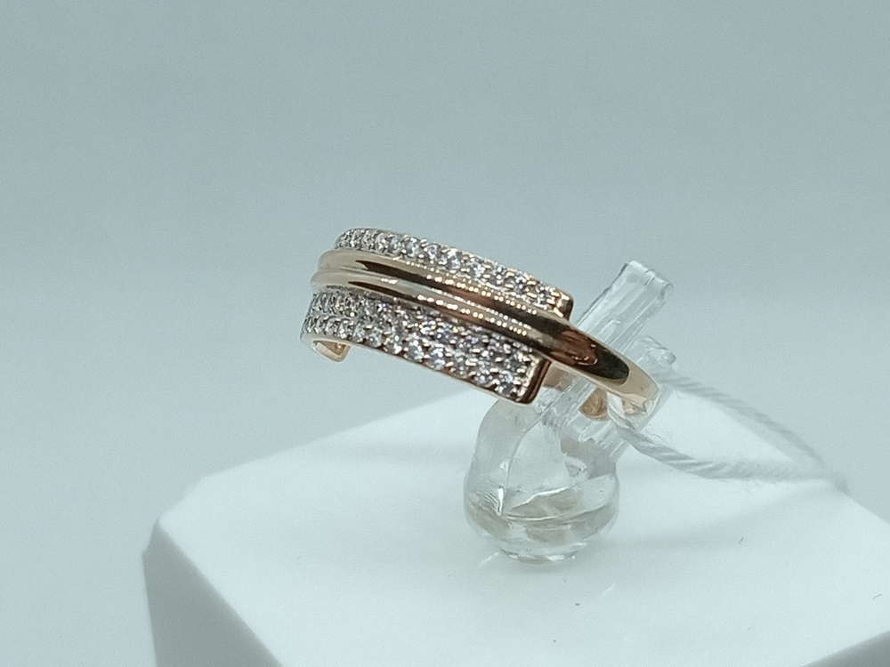 КОЛКМИ585 КОЛЬЦО С КАМНЯМИ (Au 585)