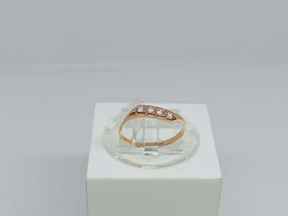 КОЛКМИ585 КОЛЬЦО С КАМНЯМИ (Au 585)
