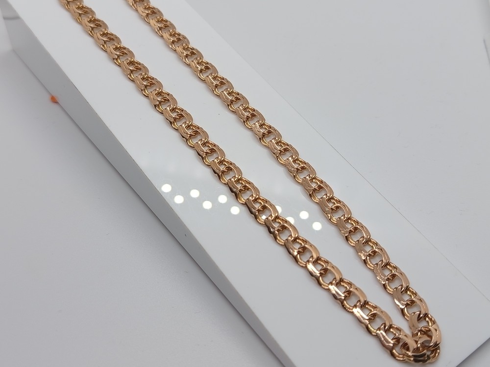 ЦЕПЬ ПОЛНОВЕСНАЯ Бисмарк (Au 585)