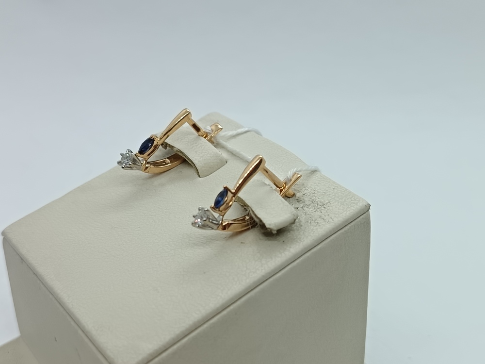 СЕРЬГИ БРИЛЛИАНТ (Au 585)