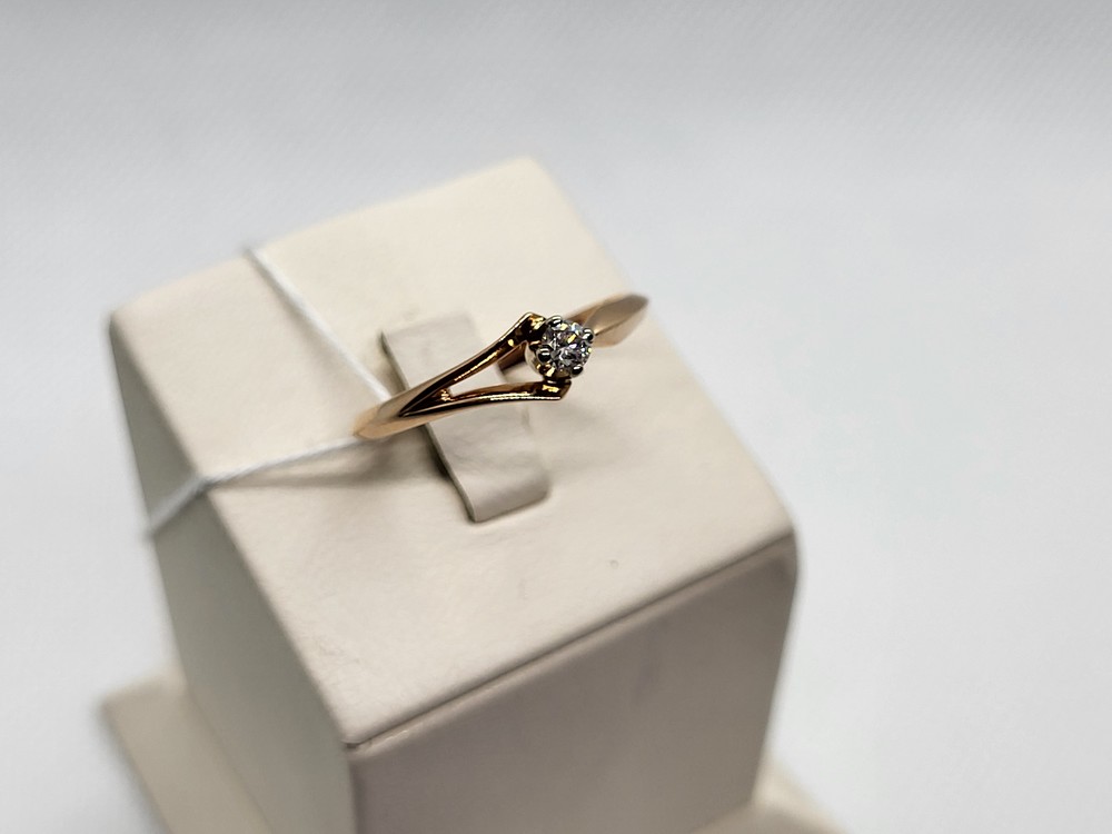 КОЛЬЦО БРИЛЛИАНТ Au 585