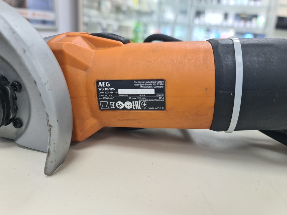Угловая шлифмашина AEG WS 10-125