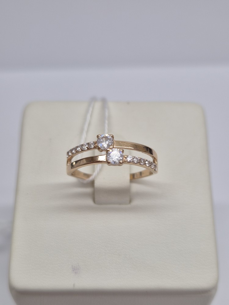 КОЛКМИ585 КОЛЬЦО С КАМНЯМИ (Au 585)