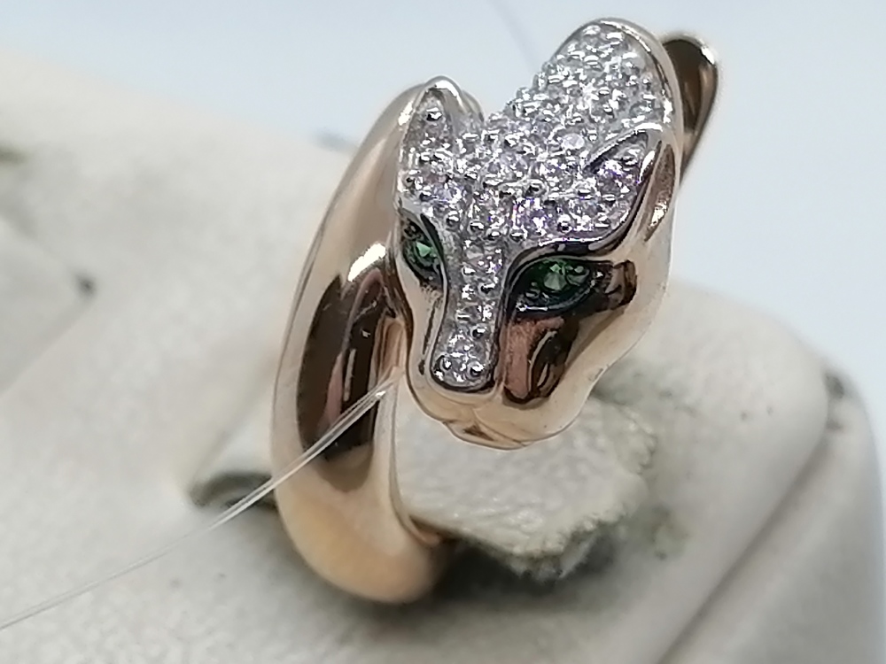 СЕРЬГИ С КАМНЯМИ (Au 585)