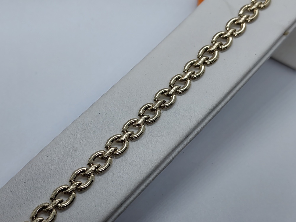 БРАСЛЕТ ПУСТОТЕЛЫЙ Фантазия Au 585