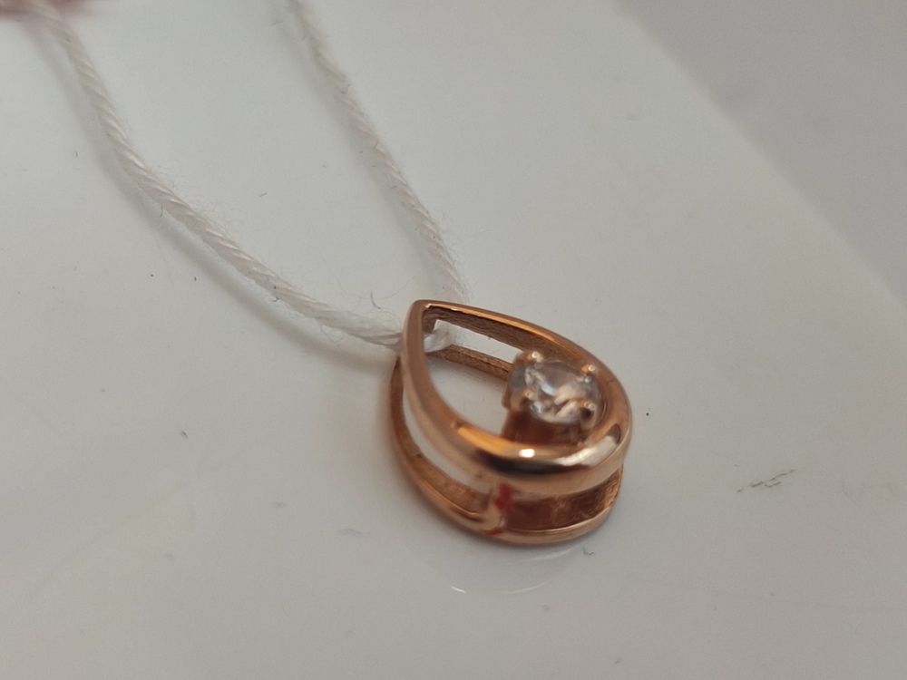 ПОДВЕСКА С КАМНЕМ (Au 585)