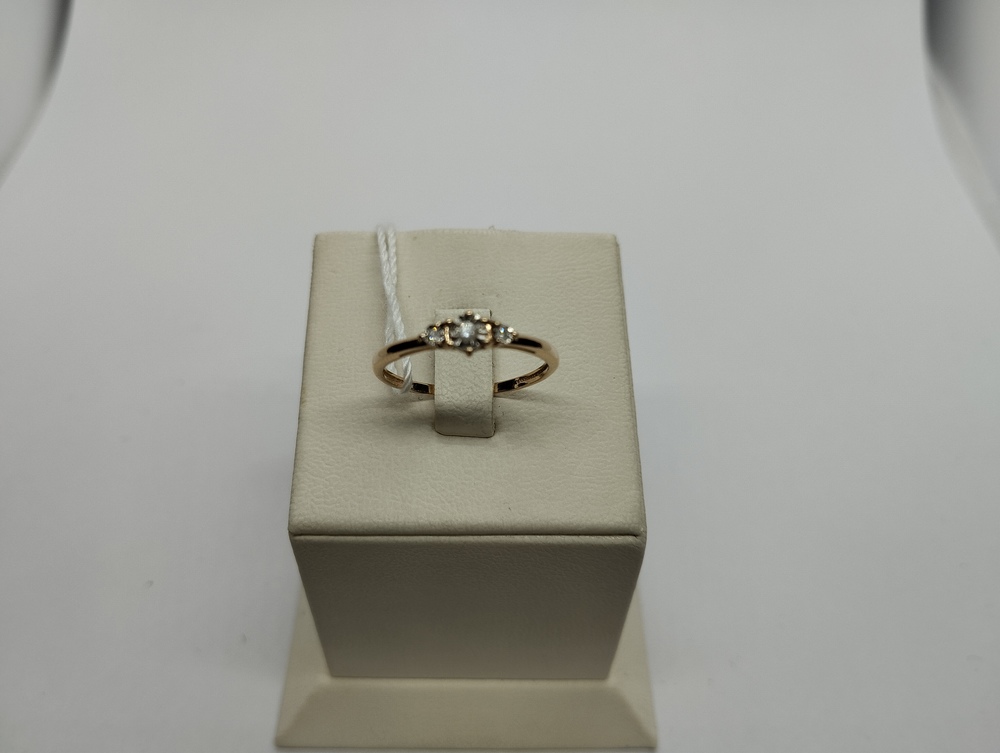 КОЛЬЦО БРИЛЛИАНТ Au 585