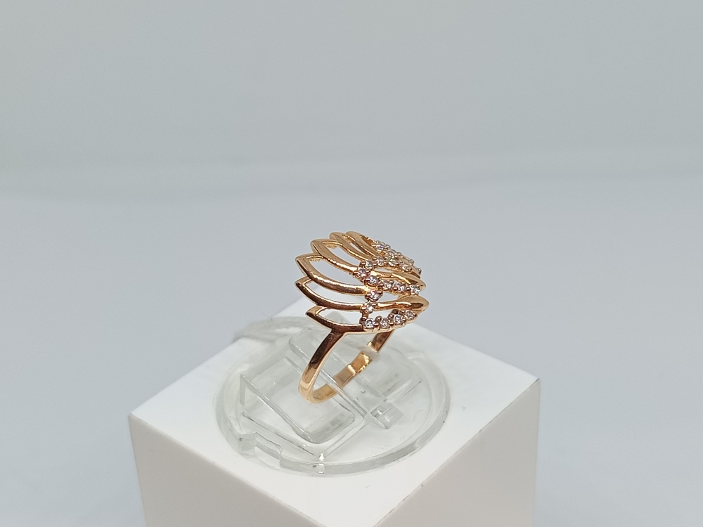 КОЛКМИ585 КОЛЬЦО С КАМНЯМИ (Au 585)